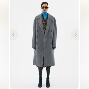 Cashmere New Jonas Oversized Coat HERRINGBONE